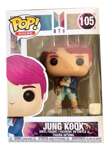 Funko Pop Jung Kook - Bts- K-pop- Con Holograma