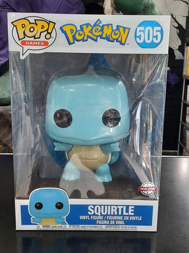 Funko Pop 505 Squirtle 10 Pulgadas Special Edition