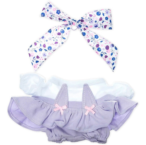 Imagen 2 de 4 de Ropa Acc. De Juego Vestido Lila Neonato Distroller 980991