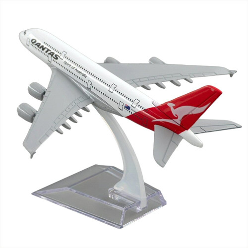 Airbus A380 1:500, Color De Qantas, Para Colección O Regalo