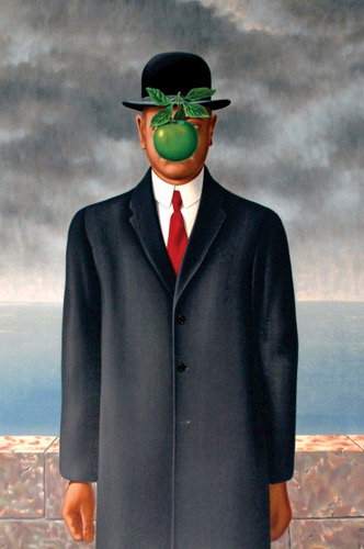 Cuadro Decorativo Canvas El Hijo Del Hombre René Ma 80*120cm