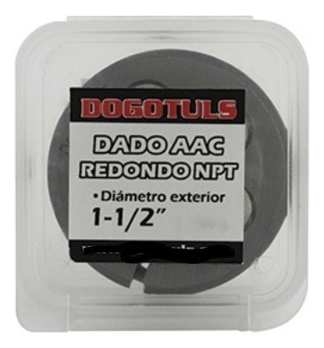 2 Dados Redondos 1-1/2 Fino 3/8-18 Tubo Aac P
