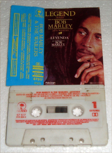 Bob Marley & The Wailers Legend Cassette / Kktus