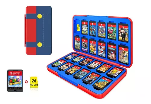 Caja Estuche 24 Juegos Nintendo Switch