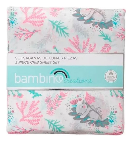 Set Sabanas De Cuna Bambino