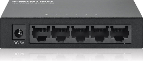 Conmutador De Red Fast Ethernet Intellinet De 5 Puertos - Di