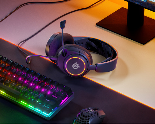 Steelseries Arctis Nova 3 Audífono Alámbrico Gamer Pc Negro Negro - Excelente (Reacondicionado)