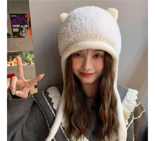 A Gorro Con Orejas De Gato Gorro Con Orejas De Gato Para