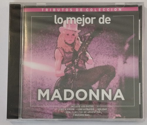 Cd Tributos De Colección - Lo Mejor De Madonna 