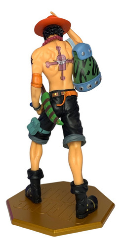 Action Figure Ace Punhos De Fogo - One Piece