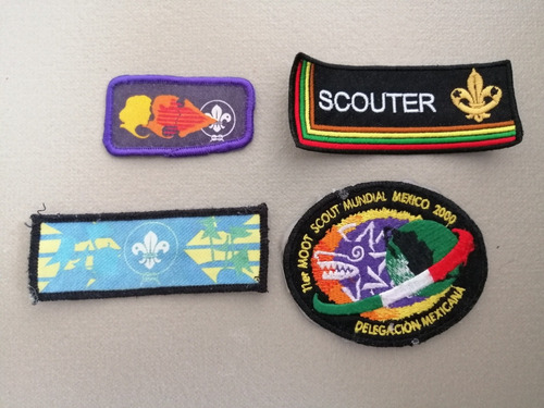 4 Parches De Scouts Pack 53