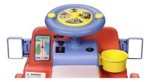 Bluey 6v Ride-on Edición Para Viajes Por Carretera Msi