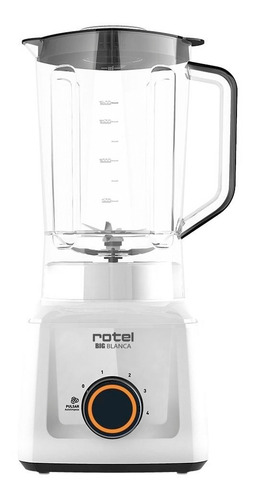 Imagen 2 de 6 de Licuadora Rotel Big Blanca 900w 3.1lts Cuchillas Acero Inox