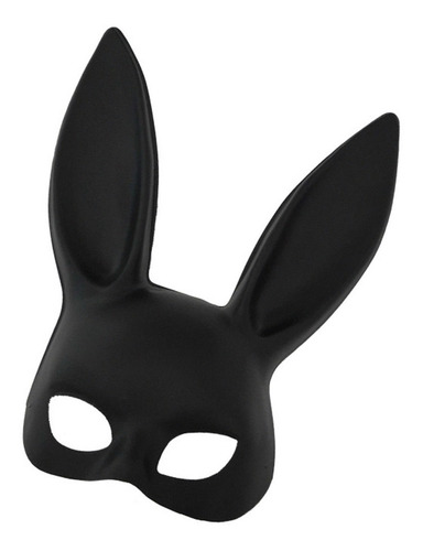White Black Women Girl Sexy Rabbit Bunny Long Ears Mask Hall