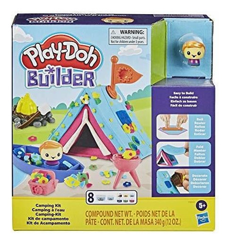 Juego De Construcción Play Doh Builder Para Acampar 