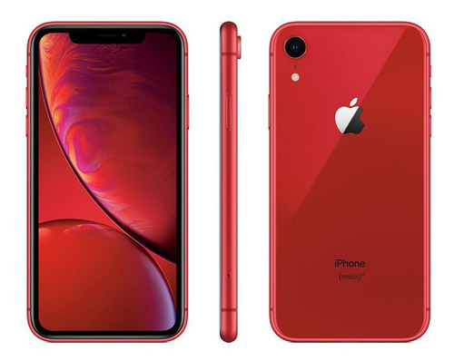 iPhone XR  64gb Rojo Apple Reacondicionado (Reacondicionado)
