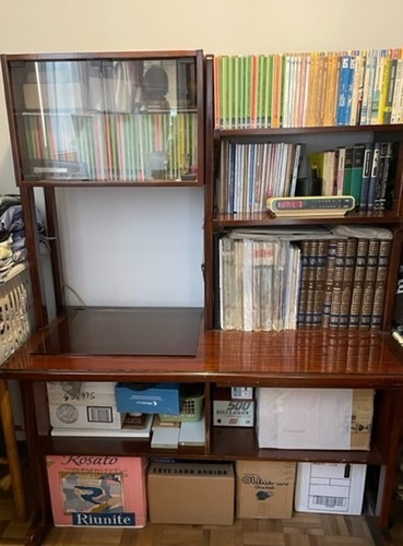Escritorio Librero De Madera (Usado)
