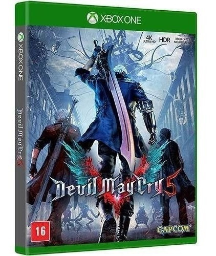Devil May Cry 5 Xboxone Mídia Física Lacrado