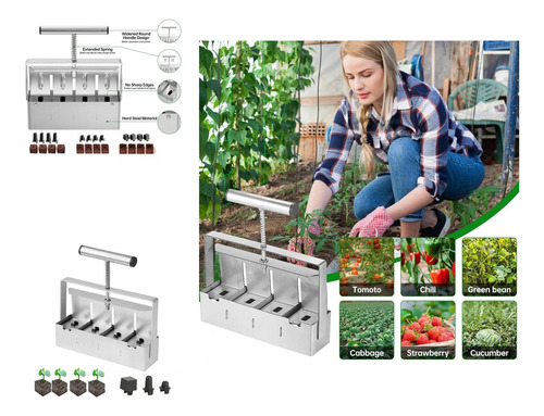 Molde Para Hacer Blogs De Tierra Poble Soil Maker, Regla Par