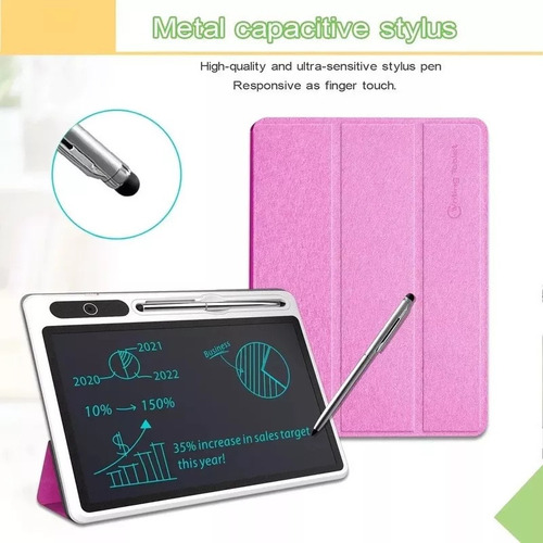 / Tableta De Escritura Lcd De 10,1 Con Funda Protectora