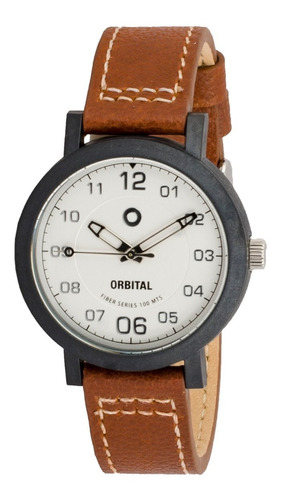 Reloj Orbital Cuero Original Ed384543 Dama 3atm Cyber Outlet