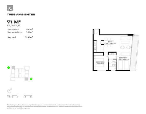 Venta Departamento 2 Ambientes En Vicente López