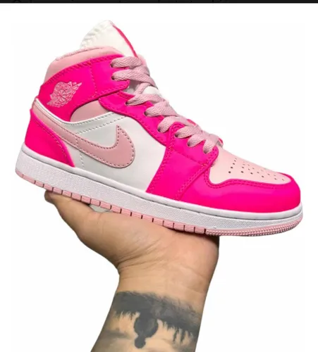 Tenis jordan mujer rosas new arrivals