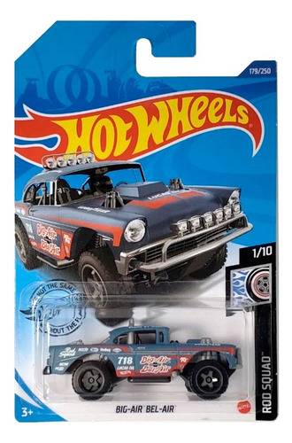 Chevy Chevrolet Big-air Bel-air Hot Wheels Mattel Rod Squad