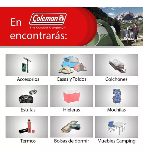 Termo para agua 1/2 galón Coleman® Chiller, boquilla retráctil