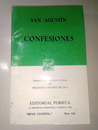 Filosofía San Agustín Las Confesiones