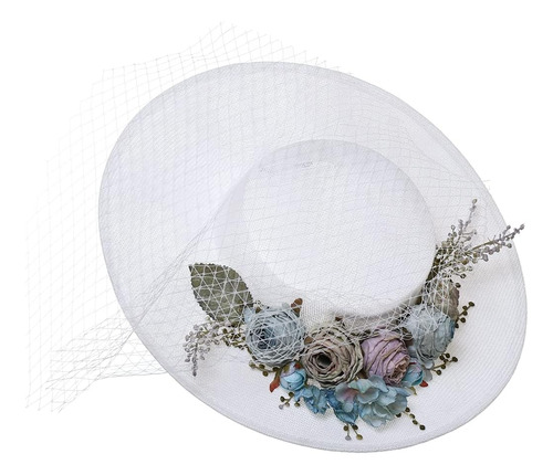 Sombrero Victoriano Para Mujer Y Niña, Sombreros De Fiesta D