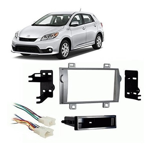 Se Adapta A Toyota Matrix 2011-2012 Individual Din Estéreo A