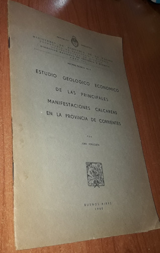 Estudio Geologico Economico De Las Principales Manifestacion