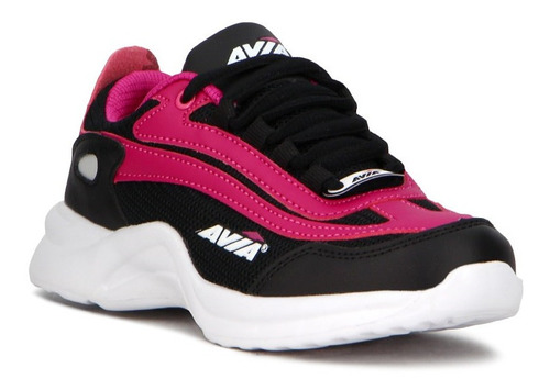 Zapatilla Avia Para Dama  - Negro/fucsia