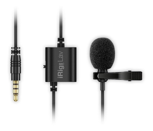 Irig Mic Lav Micrófono De Solapa Compacto Para Celular / Ik 