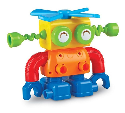 Juego Fábrica De Robot 1-2-3 Build It, Learning Resources