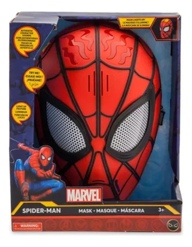 Disney Store Spiderman Mascara Marvel Con Sonidos