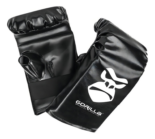 Saco De Pancada 180 Cm + 02 Pares De Luvas Bate-saco Gorilla Cor Preto/vermelho