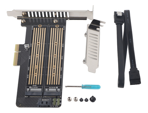 Tarjeta Adaptadora Bkey+mkey M.2 Ngff+nvme Pci-e B-key