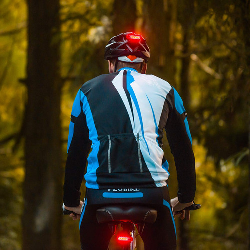 Luz Trasera Bicicleta Recargable Led Paquete 2 Instalación S