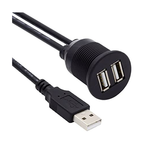 Cable Usb Impermeable Cy, Usb 2.0 Tipo A, 1 Conector Macho A