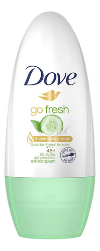 Desodorante Dove Go Fresh Cucumber Roll-on Antitranspirante