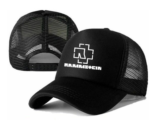 Gorra Con Malla  Banda Rammstein Rock