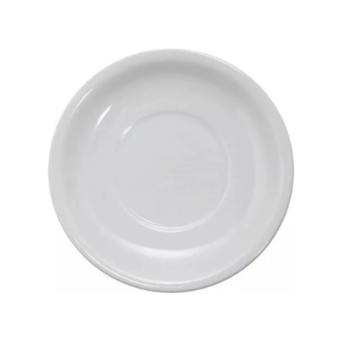 Plato Té Tsuji Porcelana Blanco