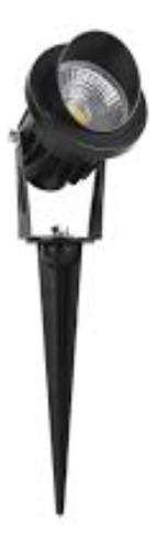 Artef Jardin Led Macroled Estaca 7w Negro Luz Blanca Fria