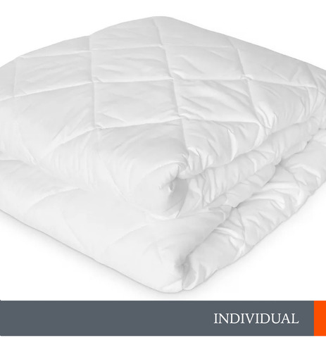 Cubre Colchón Individual Protector De Cama 100% Impermeable