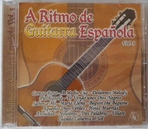 A Ritmo De Guitarra Clásica Española. Cd Org Nuevo. Qqg. Ag.