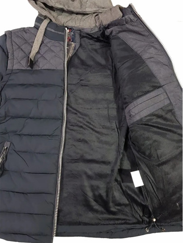 Imagen 7 de 9 de Campera Inflable Chaleco Liviano Pluma Hombre Importada A35
