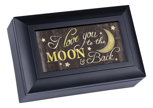 Love You To The Moon And Back - Caja De Música Pequeña Color