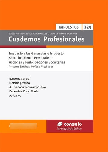 Cuadernos Profesionales N° 124 Imp. Ganancias Pers. Juridica